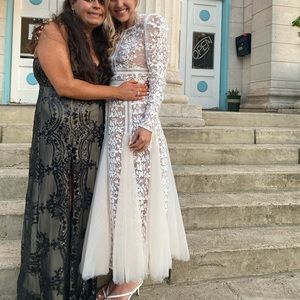 Megan Bridal Midi Dress